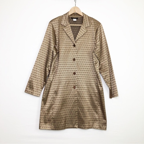 Ashley Stewart Gold Pantsuit - Picture 5 of 14